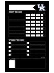 Kentucky Wildcats Chore Chalk Board 11x19 Sign