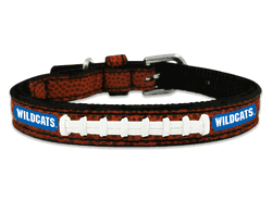 Kentucky Wildcats Classic Leather Toy Football Collar CO