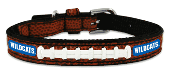 Kentucky Wildcats Classic Leather Toy Football Collar CO