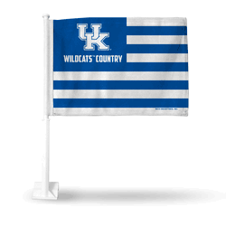 Kentucky Wildcats Country Car Flag