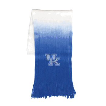 Kentucky Wildcats Dip Dye Scarf Royal
