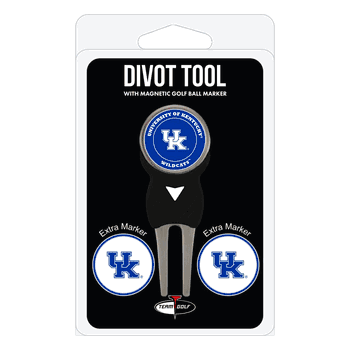 Kentucky Wildcats Divot Tool Pack - Signature tool w/ 3 markers