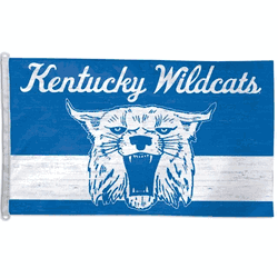 Kentucky Wildcats Flag 3x5 Deluxe Vintage Design