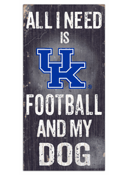 Kentucky Wildcats Football and My Dog Sign