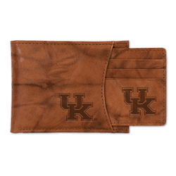 Kentucky Wildcats  Genuine Leather Slider Wallet