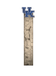 Kentucky Wildcats Growth Chart Sign 6x36