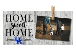 Kentucky Wildcats Home Sweet Home Clothespin 6x12
