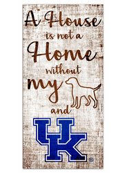 Kentucky Wildcats House is Not a Home 6x12 Sign