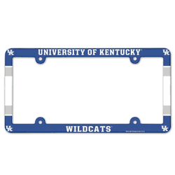 Kentucky Wildcats License Plate Frame - Full Color