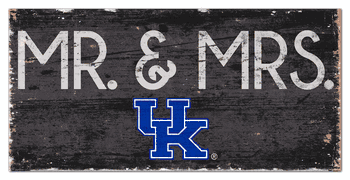 Kentucky Wildcats Mr & Mrs Sign