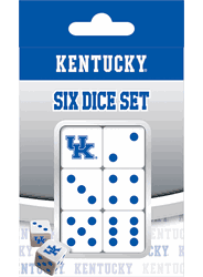 Kentucky Wildcats NCAA Dice Set
