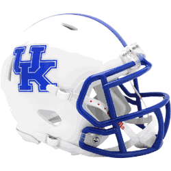 Kentucky Wildcats NCAA Mini Speed Football Helmet White