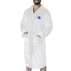 Kentucky Wildcats NCAA White Out Silk Touch Robe Large/XLarge