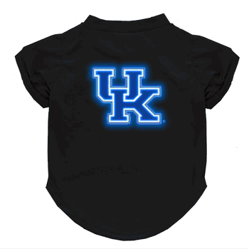 Kentucky Wildcats Neon Pet T-Shirt, Large