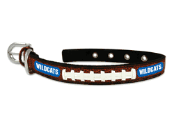 Kentucky Wildcats Pet Collar Classic Football Leather Size Small CO