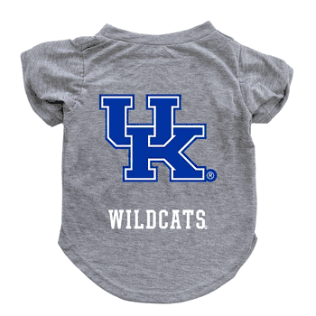 Kentucky Wildcats Pet T-Shirt Medium