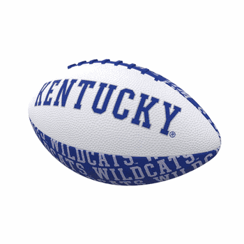 Kentucky Wildcats Repeating Mini-Size Rubber Football