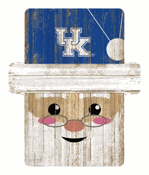 Kentucky Wildcats Santa Ornament