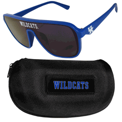 Kentucky Wildcats Shield Sunglasses with Case