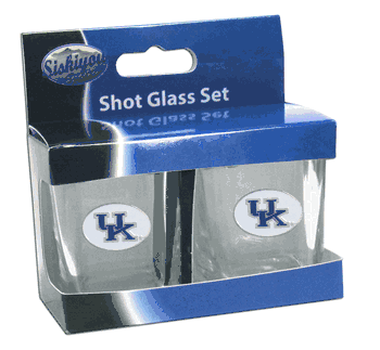 Kentucky Wildcats Shot Glass Set
