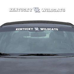 Kentucky Wildcats Sun Stripe Windshield Decal 3.25 in. x 34 in.