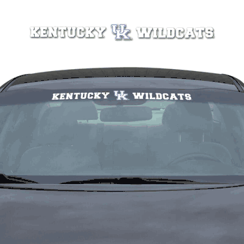 Kentucky Wildcats Sun Stripe Windshield Decal 3.25 in. x 34 in.