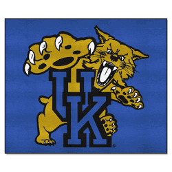 Kentucky Wildcats Tailgater Rug - 5ft. x 6ft., Wildcat Logo