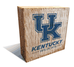 Kentucky Wildcats Team Logo Block 6X6