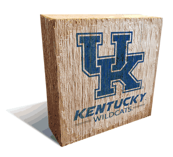 Kentucky Wildcats Team Logo Block 6X6