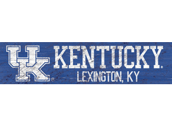 Kentucky Wildcats Team Name Sign