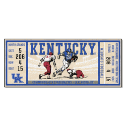 Kentucky Wildcats Ticket Runner Rug - 30in. x 72in.