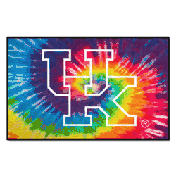 Kentucky Wildcats Tie Dye Starter Mat Accent Rug - 19in. x 30in.