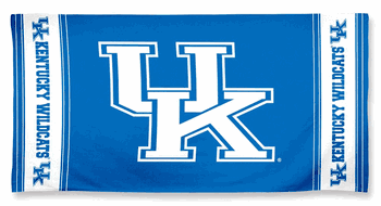 Kentucky Wildcats Towel 30x60 Beach Style