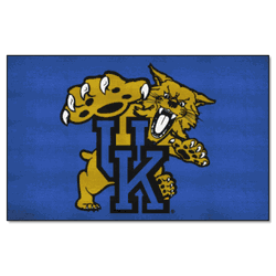 Kentucky Wildcats Ulti-Mat Rug - 5ft. x 8ft., Wildcat Logo