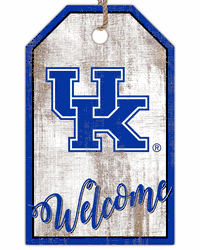 Kentucky Wildcats Welcome Team Tag 11x19 Sign