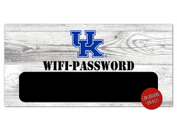 Kentucky Wildcats Wifi Password 6x12 Sign