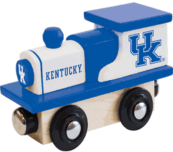 Kentucky Wildcats Wood Train Engine