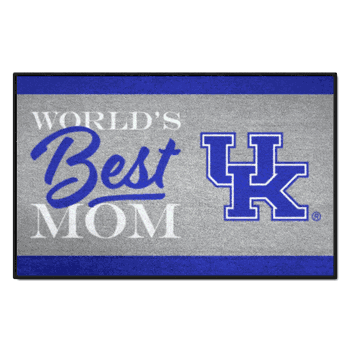 Kentucky Wildcats World's Best Mom Starter Mat Accent Rug - 19in. x 30in.