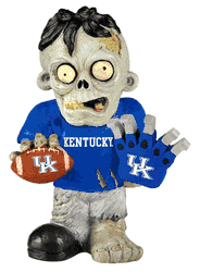 Kentucky Wildcats Zombie Figurine - Thematic w/Football