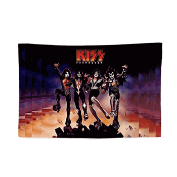 KISS Infinite Destroyer Wall Hanging Tapestry 24�36 inches