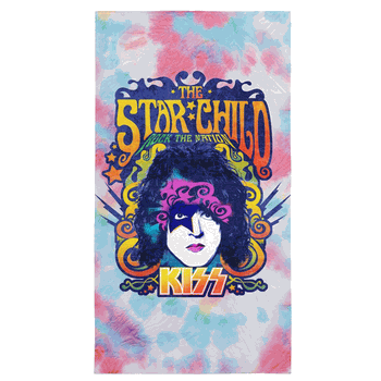 KISS The Star Child Microfiber Beach Towel 30x60 inches
