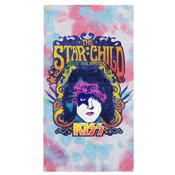 KISS The Star Child Microfiber Beach Towel 30x60 inches