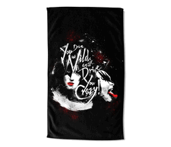 KISS Will Drive You Crazy Beach Towel 40x72 inches