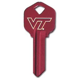 Kwikset Key - Virginia Tech Hokies