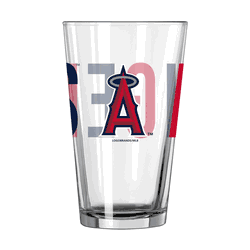 LA Angels 16oz Overtime Pint Glass