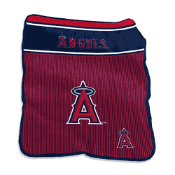 LA Angels 60x80 Raschel Throw