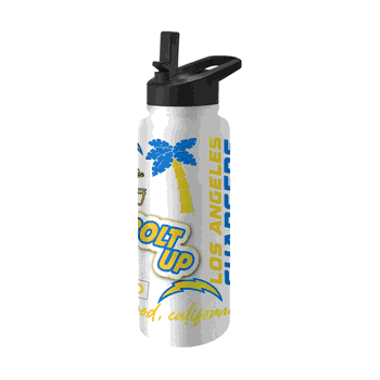 LA Chargers 34oz Native Quencher Bottle
