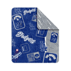 LA Dodgers Dream Weave Throw 50x60