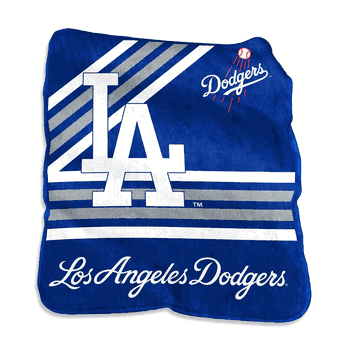 LA Dodgers Raschel Throw