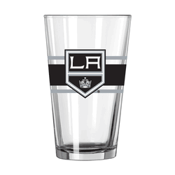 LA Kings 16oz Stripe Pint Glass